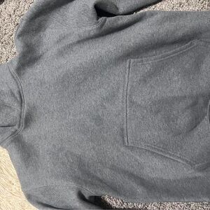 Aritzia Gray Hoodie with Front Pocket